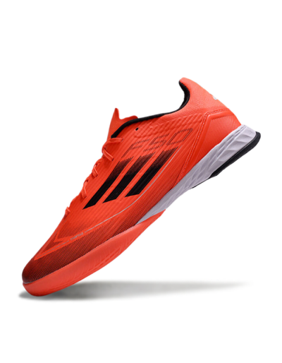 Adidas F50 Elite IC Low-Tops Football Shoes - Red/Black/White