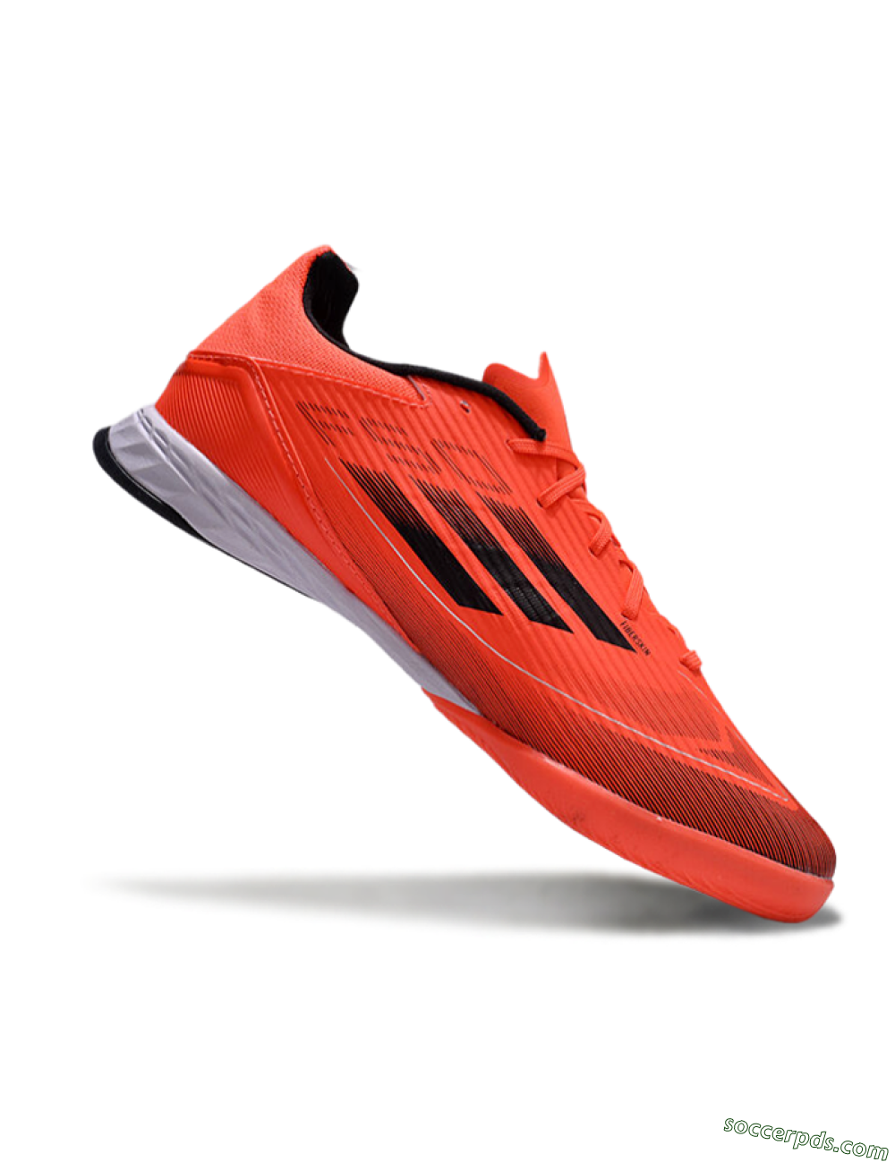 Adidas F50 Elite IC Low-Tops Football Shoes - Red/Black/White 4