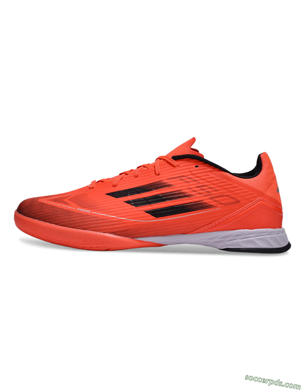 Adidas F50 Elite IC Low-Tops Football Shoes - Red/Black/White 2