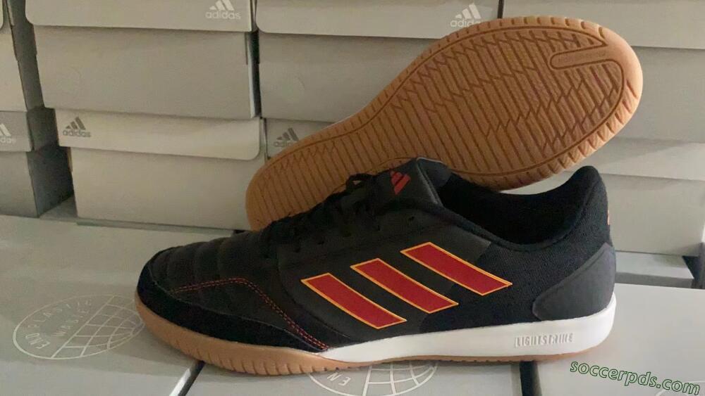 Adidas Top Sala Competition IC Low-Tops Football Shoes - Black/Red/White