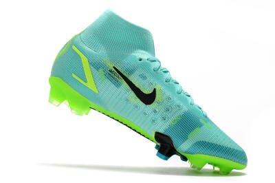 Nike Mercurial Superfly 8 Elite FG High-Tops Football Boots - Jade/Black/Yellow