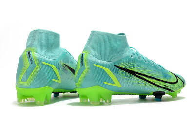 Nike Mercurial Superfly 8 Elite FG High-Tops Football Boots - Jade/Black/Yellow