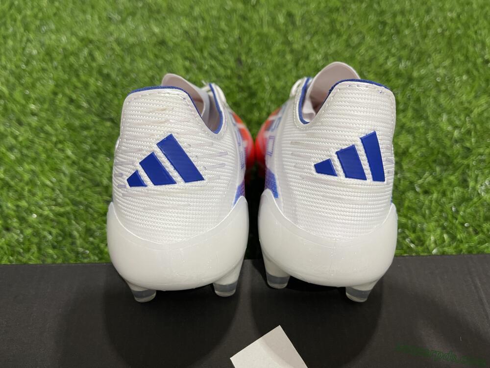 Adidas F50 Elite AG Low-Tops Football Boots - Red/White/Blue