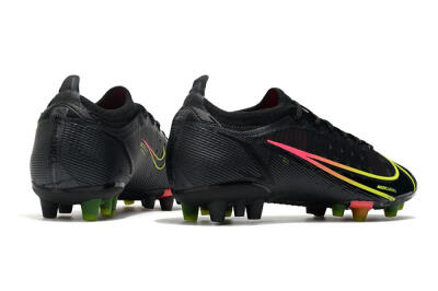 Nike Mercurial Vapor 14 Elite AG Low-Tops Football Boots - Black/Yellow/Pink