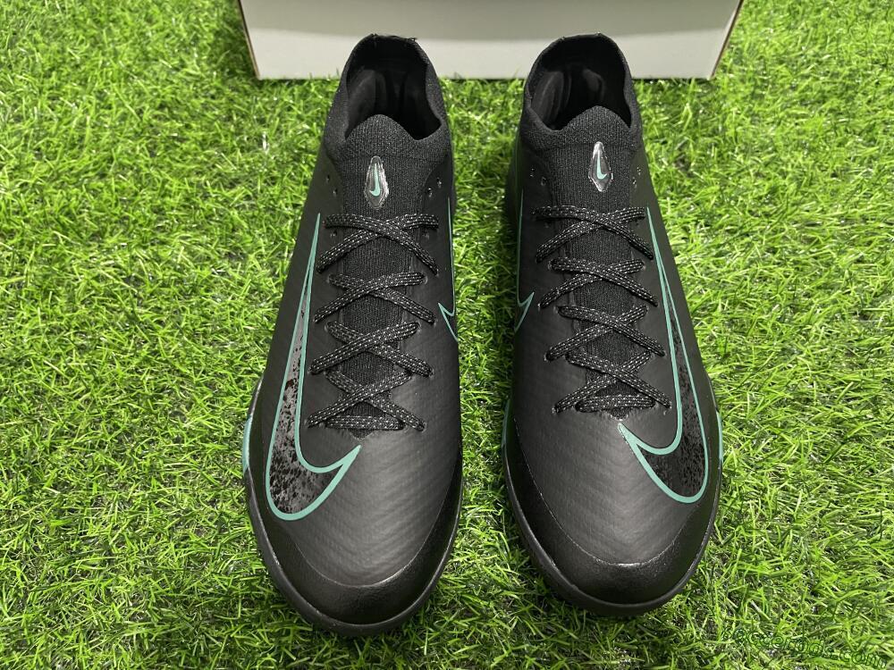 Nike Air Zoom Mercurial Vapor 16 Elite IC Low-Tops Football Shoes - Black/Blue/White