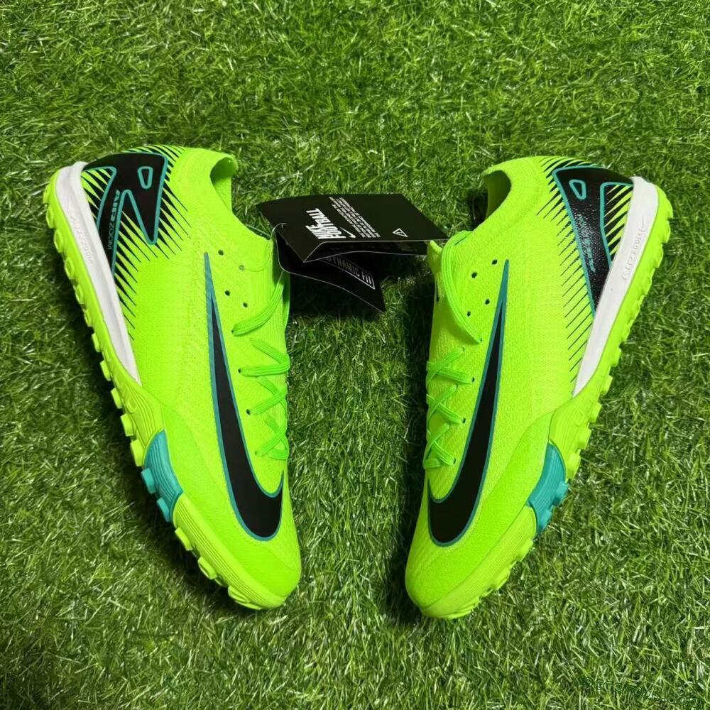 Nike Air Zoom Mercurial Vapor 16 Elite TF Low-Tops Football Shoes - Yellow/Black/Blue