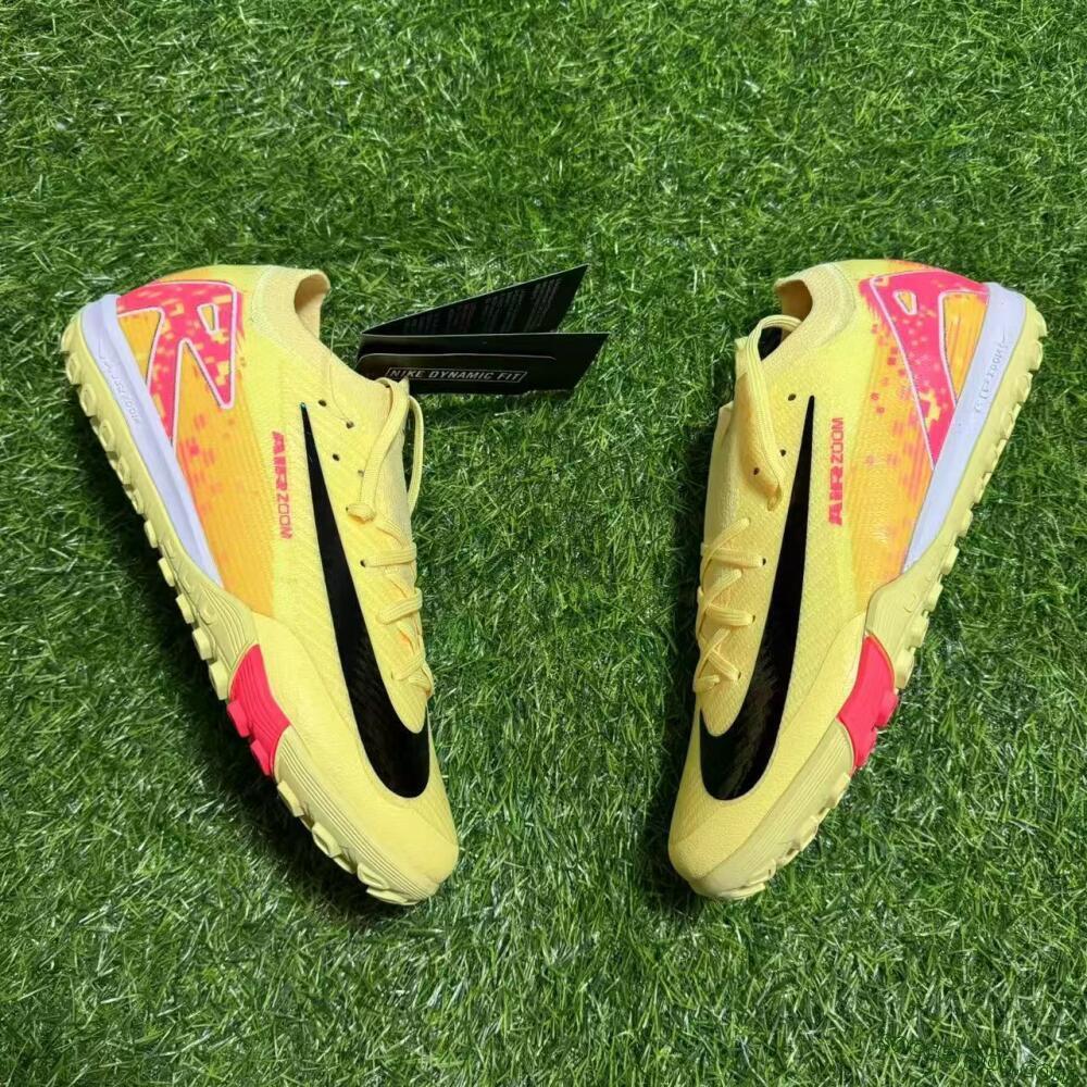 Nike Air Zoom Mercurial Vapor 16 Elite TF Low-Tops Football Shoes - Yellow/Black/Red