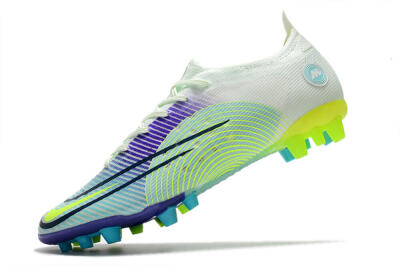 Nike Mercurial Vapor 14 Elite AG Low-Tops Football Boots - Jade/Yellow/Blue