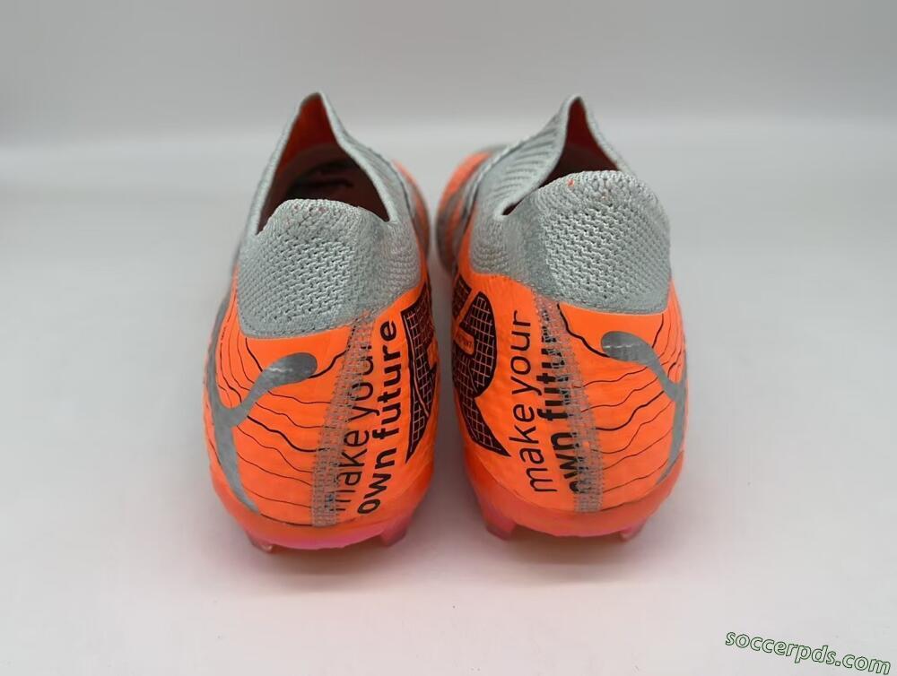 Puma Future Ultimate FG Low-Tops Football Boots - Silver/Red/Pink