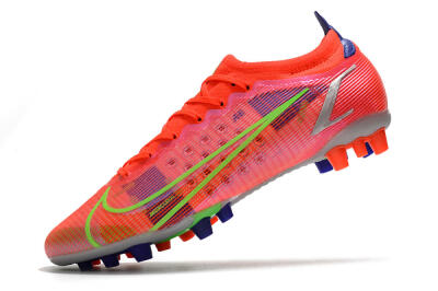 Nike Mercurial Vapor 14 Elite AG Low-Tops Football Boots - Red/Yellow/Silver