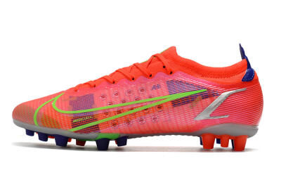 Nike Mercurial Vapor 14 Elite AG Low-Tops Football Boots - Red/Yellow/Silver