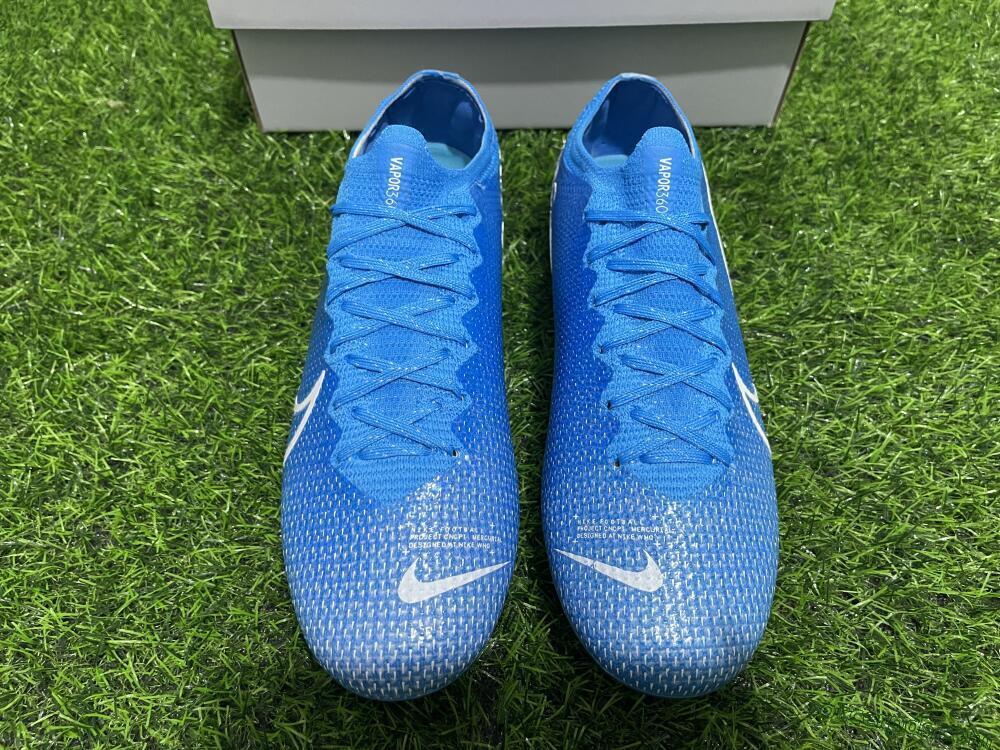 Nike Mercurial Vapor 13 Elite FG Low-Tops Football Boots - Blue/White