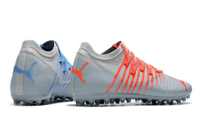 Puma Future Z 1.1 AG Low-Tops Football Boots - Grey/Blue