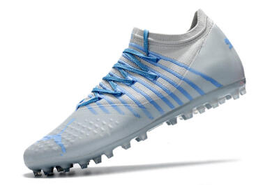 Puma Future Z 1.1 AG Low-Tops Football Boots - Grey/Blue
