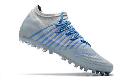 Puma Future Z 1.1 AG Low-Tops Football Boots - Grey/Blue