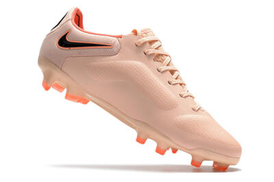 Nike Tiempo Legend 9 Elite FG Low-Tops Football Boots - Pink/Yellow/Black