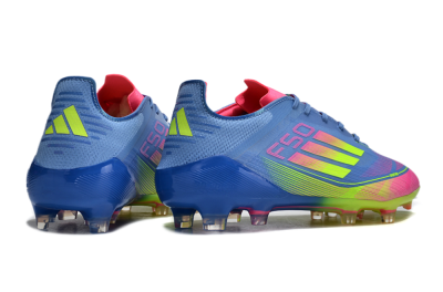 Adidas F50 Elite TF Low-Tops Football Shoes - Blue/Pink/Yellow