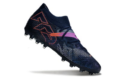 Puma Future Ultimate MG Low-Tops Football Boots - Blue/Pink/Yellow