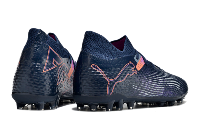 Puma Future Ultimate MG Low-Tops Football Boots - Blue/Pink/Yellow