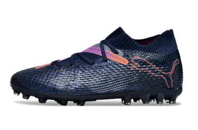 Puma Future Ultimate MG Low-Tops Football Boots - Blue/Pink/Yellow