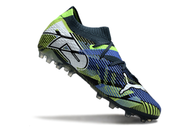 Puma Future Ultimate MG Low-Tops Football Boots - Black/Blue/Yellow