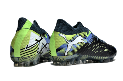 Puma Future Ultimate MG Low-Tops Football Boots - Black/Blue/Yellow