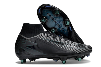 Nike Air Zoom Mercurial Superfly 10 Elite SG High-Tops Football Boots - Black/Jade