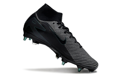 Nike Air Zoom Mercurial Superfly 10 Elite SG High-Tops Football Boots - Black/Jade