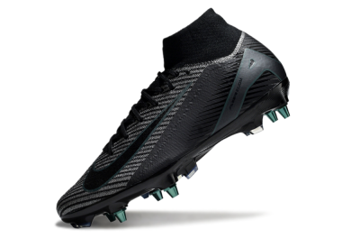 Nike Air Zoom Mercurial Superfly 10 Elite SG High-Tops Football Boots - Black/Jade