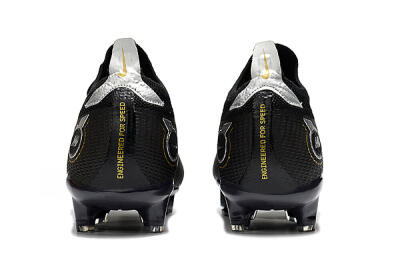 ike Mercurial Vapor 14 Elite FG Low-Tops Football Boots - Black/Gold/Silver