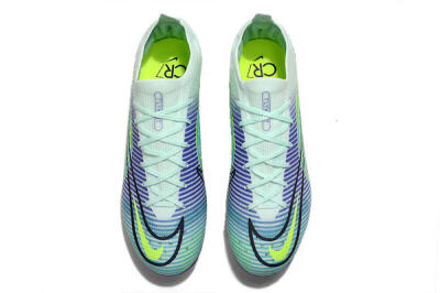ike Mercurial Vapor 14 Elite FG Low-Tops Football Boots - Blue/Jade/Yellow