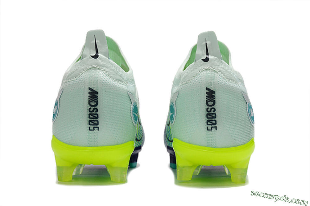 ike Mercurial Vapor 14 Elite FG Low-Tops Football Boots - Blue/Jade/Yellow 5