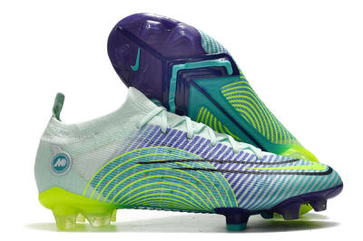 ike Mercurial Vapor 14 Elite FG Low-Tops Football Boots - Blue/Jade/Yellow
