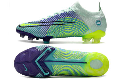 ike Mercurial Vapor 14 Elite FG Low-Tops Football Boots - Blue/Jade/Yellow