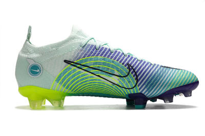 ike Mercurial Vapor 14 Elite FG Low-Tops Football Boots - Blue/Jade/Yellow