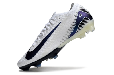 Nike Air Zoom Mercurial Vapor 16 Elite FG Low-Tops Football Boots - White/Blue