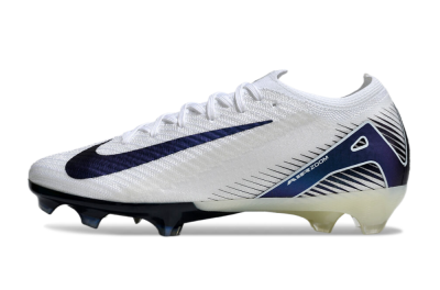 Nike Air Zoom Mercurial Vapor 16 Elite FG Low-Tops Football Boots - White/Blue