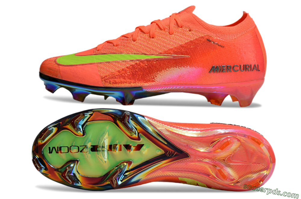 Nike Air Zoom Mercurial Vapor 16 Elite FG Low-Tops Football Boots - Orange/Yellow/Black 0