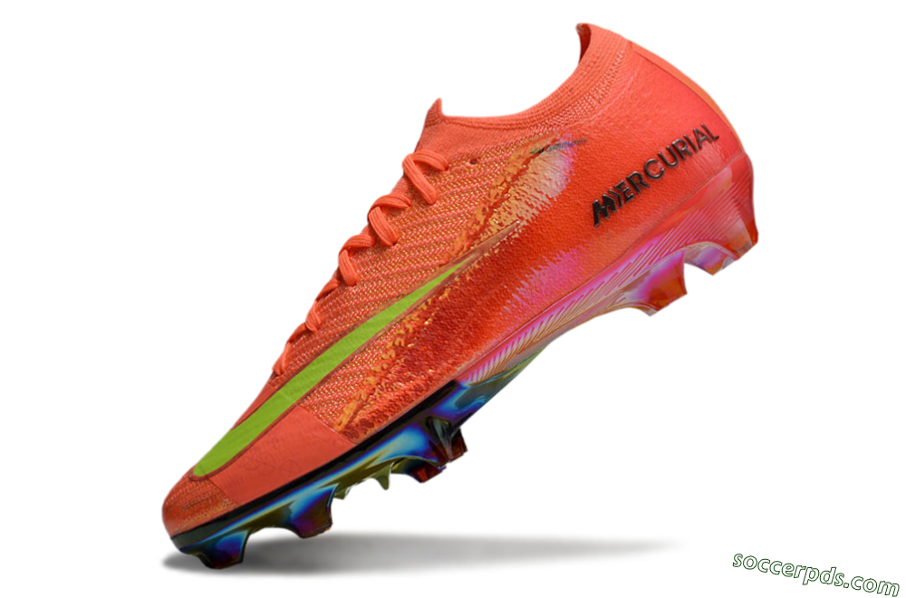 Nike Air Zoom Mercurial Vapor 16 Elite FG Low-Tops Football Boots - Orange/Yellow/Black 4