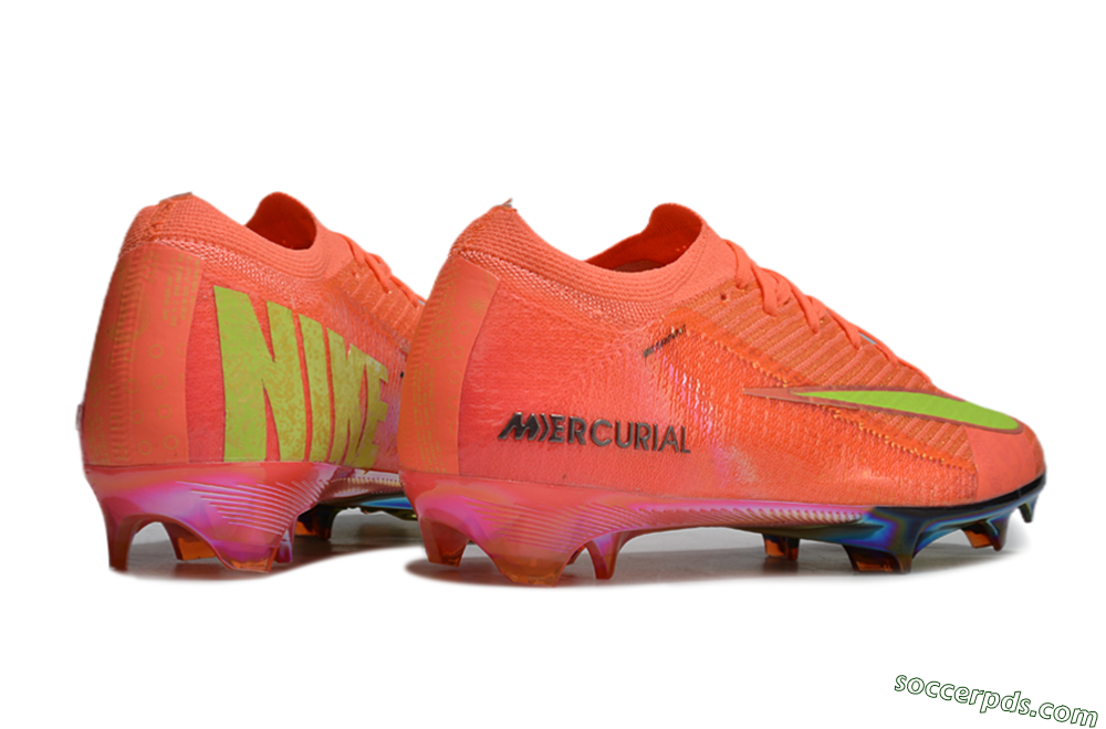 Nike Air Zoom Mercurial Vapor 16 Elite FG Low-Tops Football Boots - Orange/Yellow/Black 6