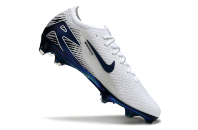 Nike Air Zoom Mercurial Vapor 16 Elite FG Low-Tops Football Boots - White/Blue/Gold