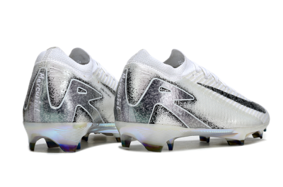 Nike Air Zoom Mercurial Vapor 16 Elite FG Low-Tops Football Boots - White/Black/Grey