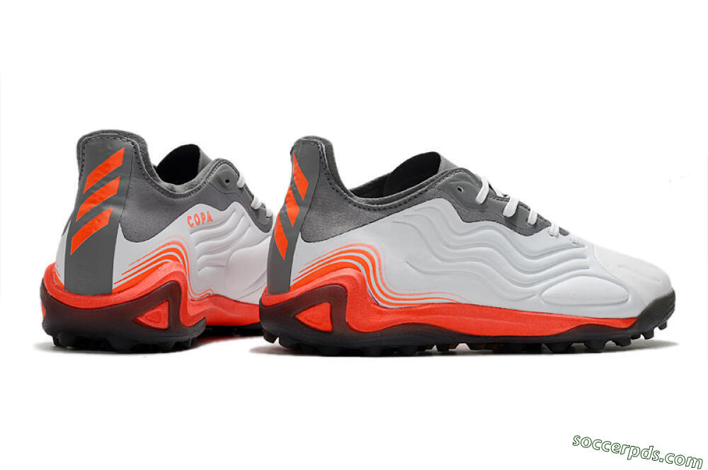 Adidas Copa Sense.1 TF Low-Tops Football Shoes - White/Grey/Red 6