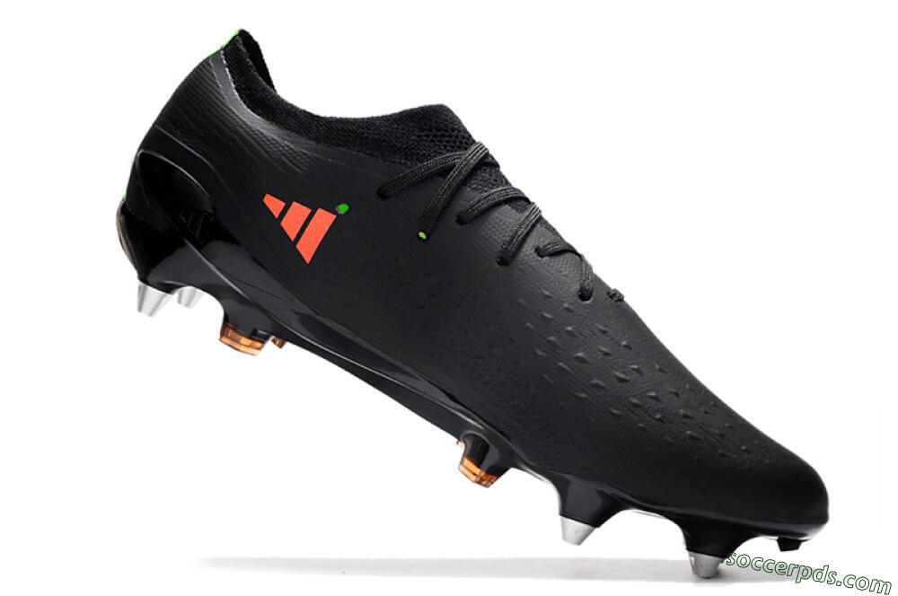 Adidas X Speedflow.1 SG Low-Tops Football Boots - Black/Red/Silver 4