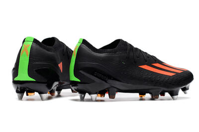 Adidas X Speedflow.1 SG Low-Tops Football Boots - Black/Red/Silver