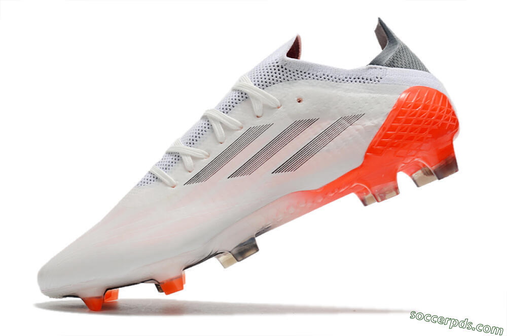 Adidas X Speedflow.1 Messi FG Low-Tops Football Boots - White/Black/Red 5