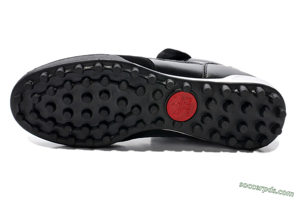 Adidas Copa Mundial Team Astro TF Low-Tops Football Shoes - Black/White/Red 7