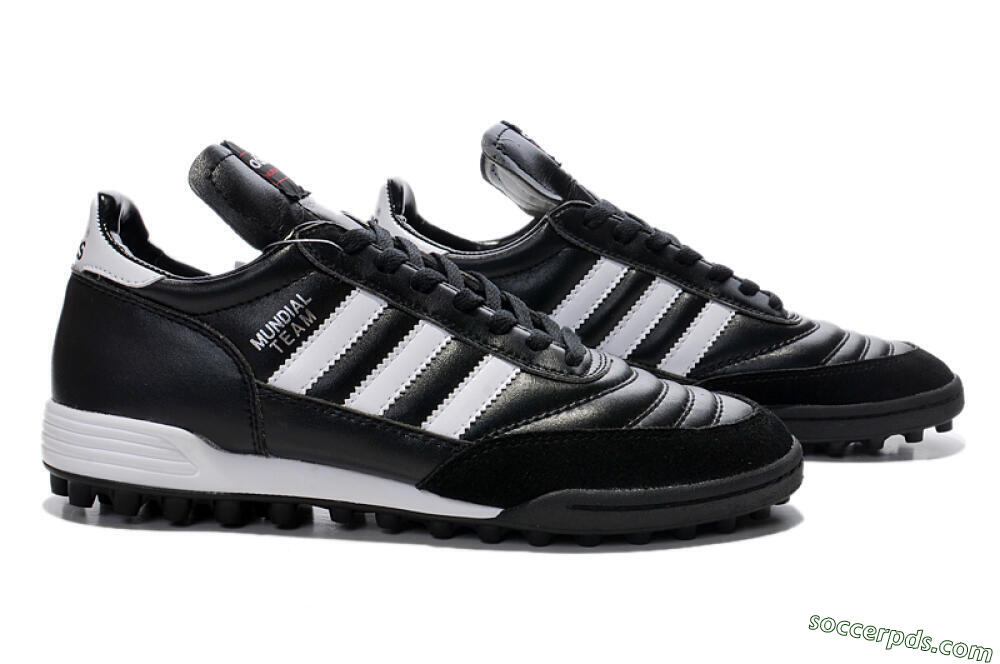 Adidas Copa Mundial Team Astro TF Low-Tops Football Shoes - Black/White/Red 0
