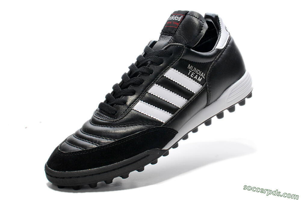 Adidas Copa Mundial Team Astro TF Low-Tops Football Shoes - Black/White/Red 5