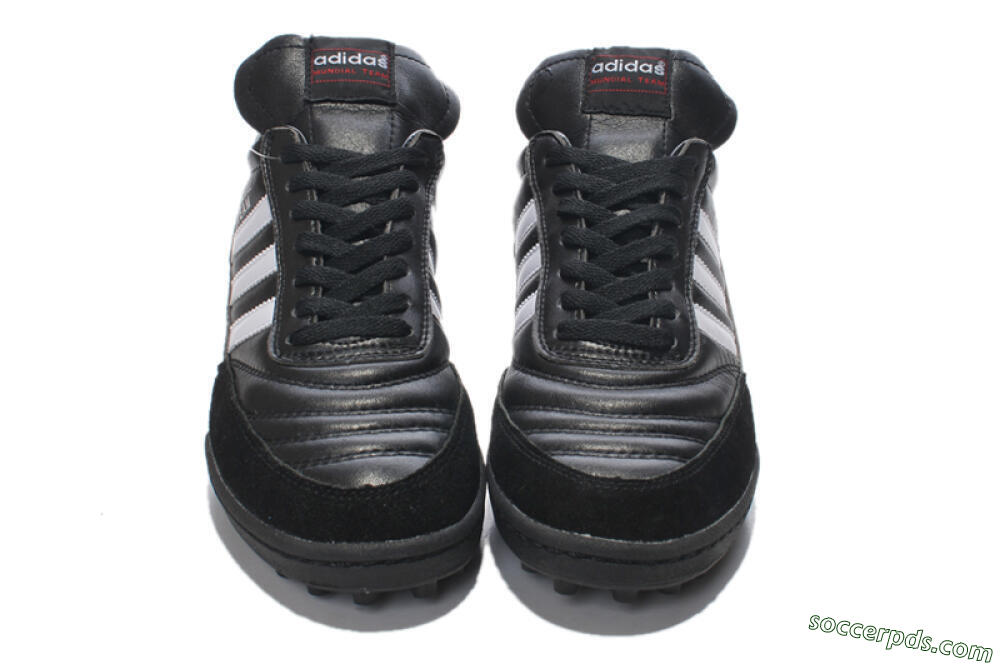 Adidas Copa Mundial Team Astro TF Low-Tops Football Shoes - Black/White/Red 6